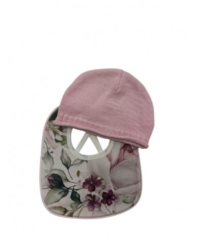 Coordinato cappello e bavetta