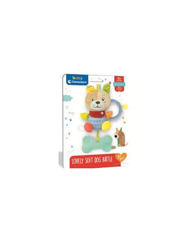 Lovely soft dog rattle