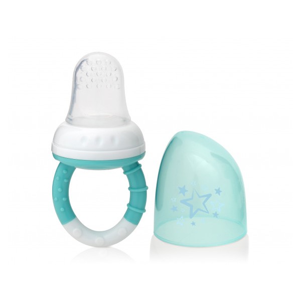 Alimentatore anti soffocamento azzurro Kiokids