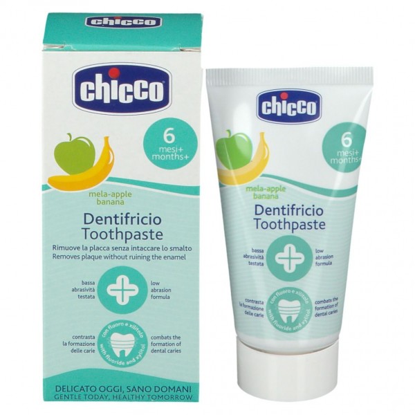 Dentifricio mela-banana Chicco