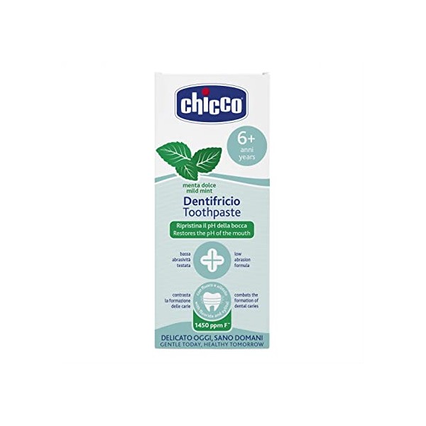 Dentifricio menta dolce 6 anni + Chicco