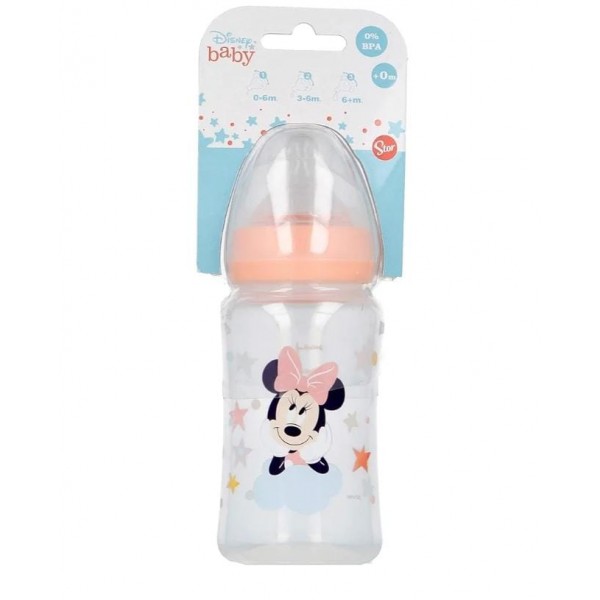 Biberon Anticolica Minnie 240 ml, Disney
