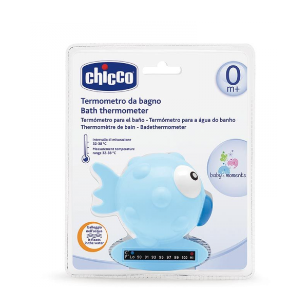 Termometro da bagno azzurro Chicco
