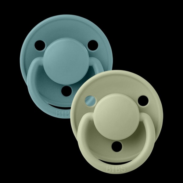 Succhietti De lux 2 pezzi island sea/sage,BIBS
