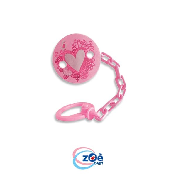 Catenella con clip tonda Zoè Baby