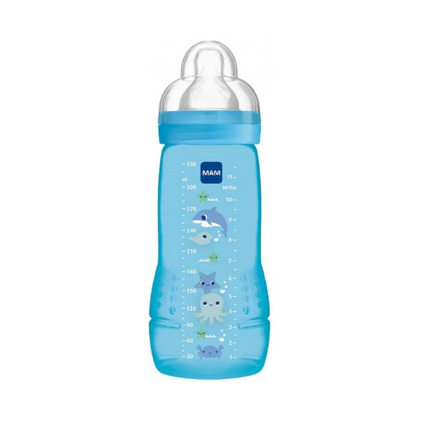Biberon Mam 330 ml azzurro