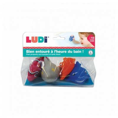 Set animali da bagnetto Ludi