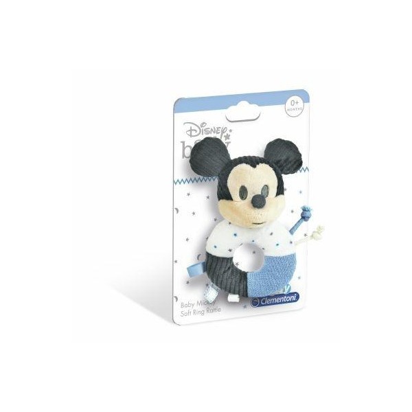 Baby Mickey Morbido Anello Sonaglino CLEMENTONI