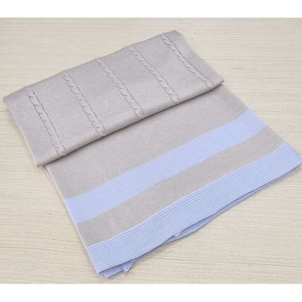 Coperta Bicolore  in Filo