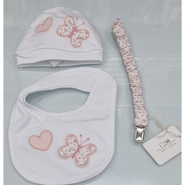 Set Cappello+ Bavetta+Portaciuccio