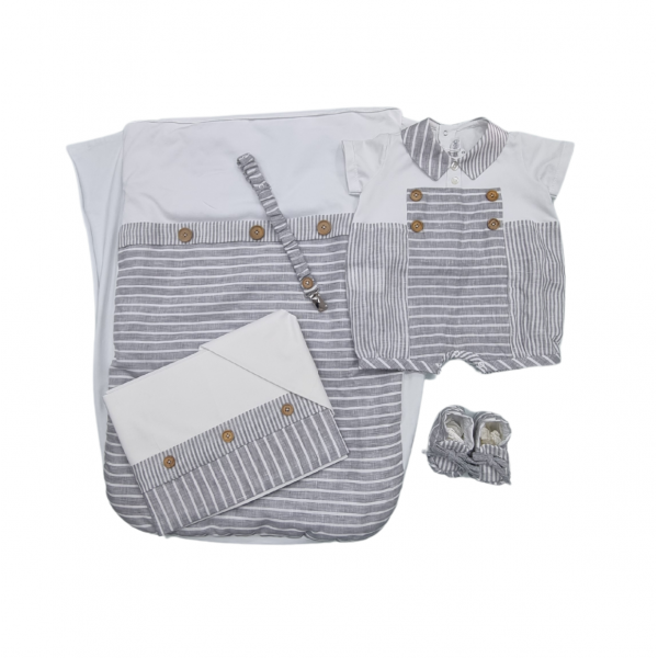 Set Copri Passeggino +Set Lenzuola+Pagliaccetto +Scarpine+Portaciuccio