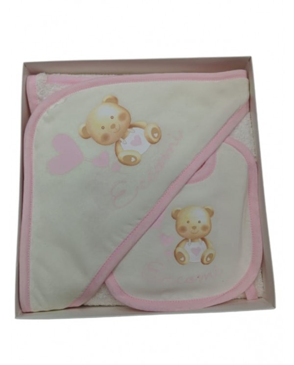 Accappatoio triangolo + bavetta